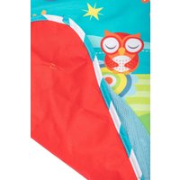 Развивающий коврик Nino Квадро Совушка (бирюзовый)