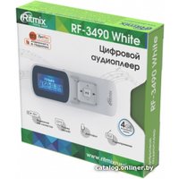 Плеер MP3 Ritmix RF-3490 4GB (белый)