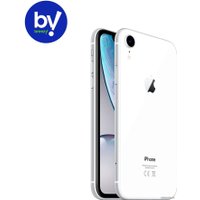 Телефон Apple iPhone XR 64GB Восстановленный by Breezy, грейд B (белый)