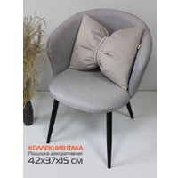 Декоративная подушка Matex Itaka Line 60-956 (розовато-серый)