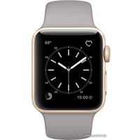 Умные часы Apple Watch Series 2 38mm Gold with Concrete Sport Band [MNP22]