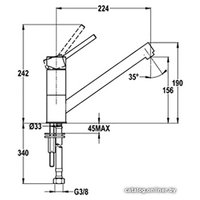 Смеситель TEKA AUK 913