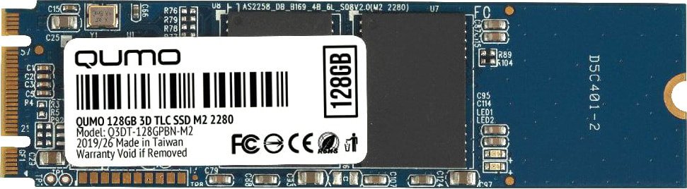 

SSD QUMO Novation 3D TLC 128GB Q3DT-128GPBN-M2