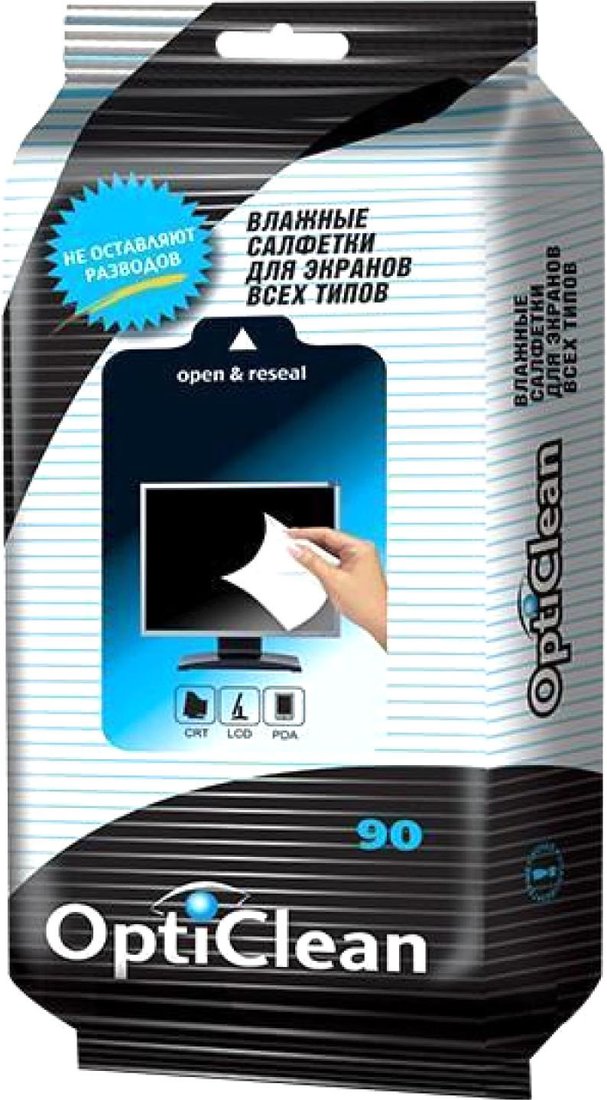 

Влажные салфетки Мультидом OptiClean №90