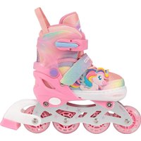 Роликовые коньки Cosmoride Cleo (р-р 35-38, белый/розовый)