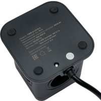 Сетевой фильтр Cablexpert TWR-4-U3-B-3