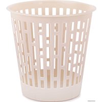 Корзина для бумаг Альтернатива Матрица М8215 9 л (бежевый)