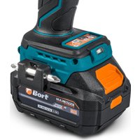 Ударная дрель-шуруповерт Bort BAB-21U 93414837 (с 2-мя АКБ, кейс)