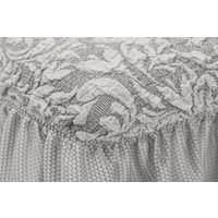 Чехол для стула Mio Tesoro Жаккард Люкс для стула 10034/1582 (с оборкой)