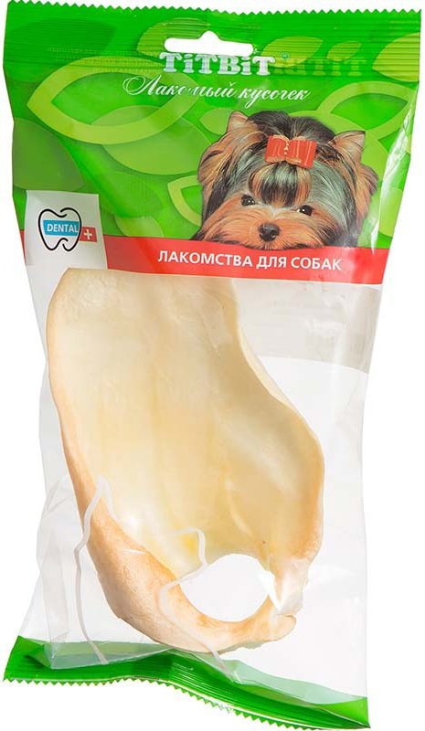 Сухой корм для собак TiTBiT Ухо говяжье 1 31 г