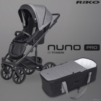 Универсальная коляска Riko Nuno Pro (2 в 1, titanium 05)