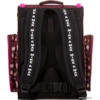 Школьный рюкзак Mike&Mar Melissa (бордовый/розовый)