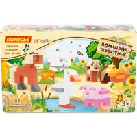 Конструктор Полесье Макси Домашние животные 93435