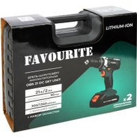 Ударная дрель-шуруповерт Favourite OBS 21 DC Set Unit (с 2-мя АКБ, кейс)
