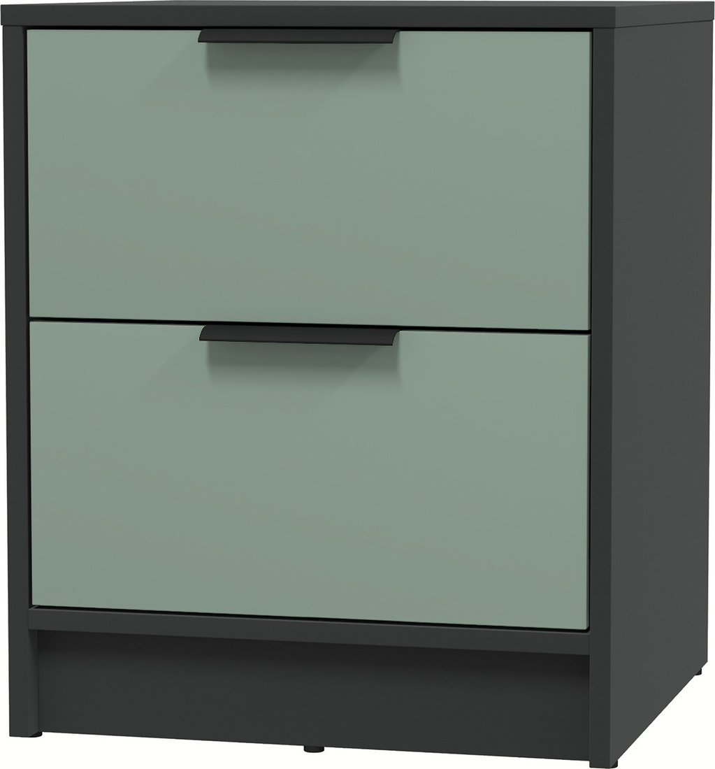 

Тумба Интерлиния Концепт КТ-ТК1-57 Глосс (антрацит/мята)