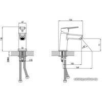 Смеситель Milardo Stripe STRSB00M01