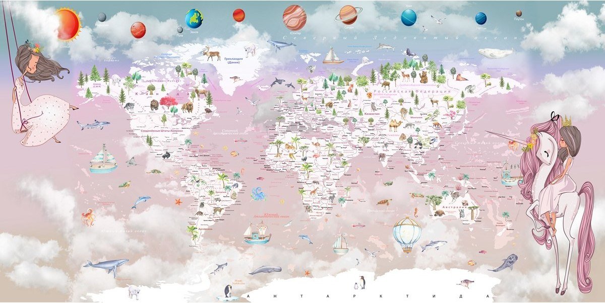 

Фотообои Citydecor Princess 32 (300x150см)