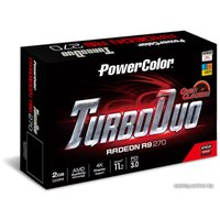 Видеокарта PowerColor TurboDuo R9 270 OC 2GB GDDR5 (AXR9 270 2GBD5-TDHE/OC)