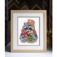 Набор для вышивания Овен Енот-рукодельник 1474В