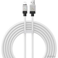 Кабель Baseus CoolPlay Series Fast Charging Data Cable 2.4A USB Type-A - Lightning (2 м, белый)