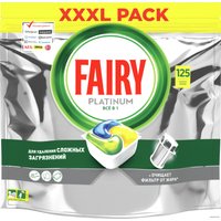 Капсулы для посудомоечной машины Fairy Platinum Lemon All in 1 (125 шт)