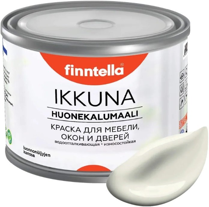 

Краска Finntella Ikkuna Antiikki F-34-1-1-FL124 0.9 л (белый)