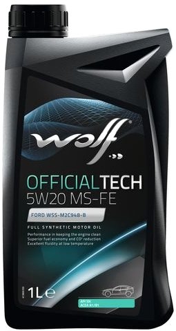 

Моторное масло Wolf OfficialTech 5W-20 MS-FE 1л