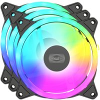 Комплект вентиляторов для корпуса PCCooler F3 T120 ARGB (черный, 3 шт.)