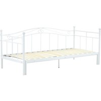 Кровать с выдвижным спальным местом Halmar Ariza 180/200 (белый)