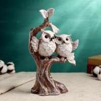 Статуэтка Хорошие сувениры Совы на дереве 9920938