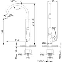 Смеситель Lemark Линара LM0415C-White