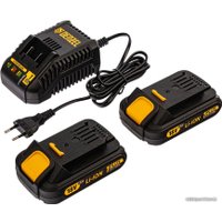 Дрель-шуруповерт Denzel BLDL-IB-IB-18-02 (с 2-мя АКБ, кейс)