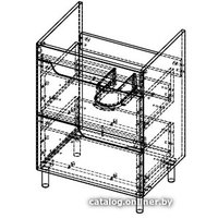  АВН Тумба Милано 60 98.08 под умывальник Миранда 60