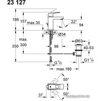 Смеситель Grohe Eurocube 23127000