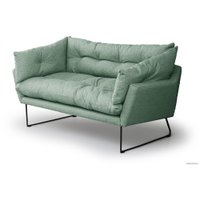 Диван Brioli Анико двухместный (J14/голубой)