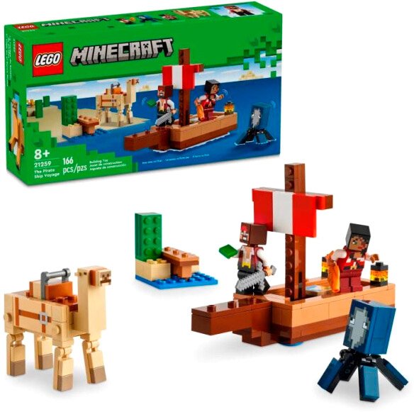 

Конструктор LEGO Minecraft 21259 Путешествие на пиратском корабле
