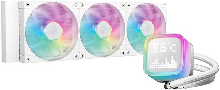 

Система жидкостного охлаждения для процессора DeepCool LP360 WH R-LP360-WHMSMC-G-1