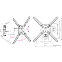 Кронштейн для телевизора Kromax ATLANTIS-15 (белый)