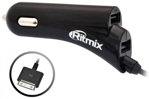 

Автомобильное зарядное Ritmix RM-117