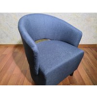 Интерьерное кресло Mio Tesoro Мажор-2 (Lux 20 синий)