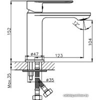 Смеситель Haiba HB10590-7 (черный)