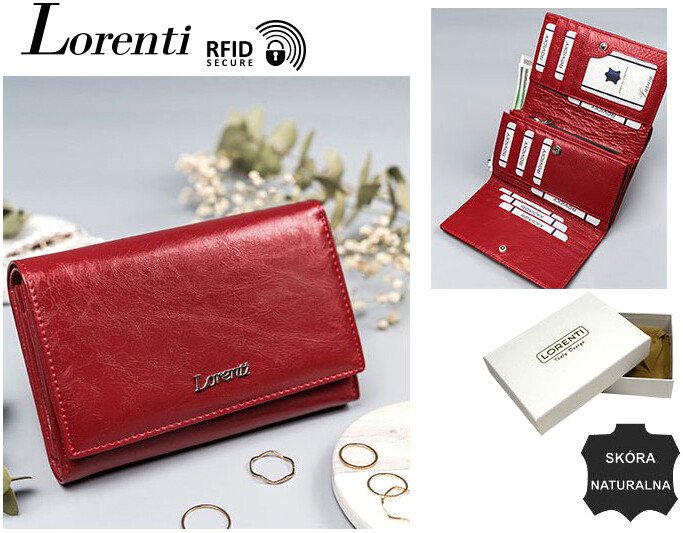 

Портмоне Cedar Lorenti 76112-RFID-BPR (красный)
