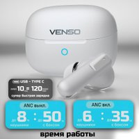 Наушники Venso VT-709 ANC (серый)