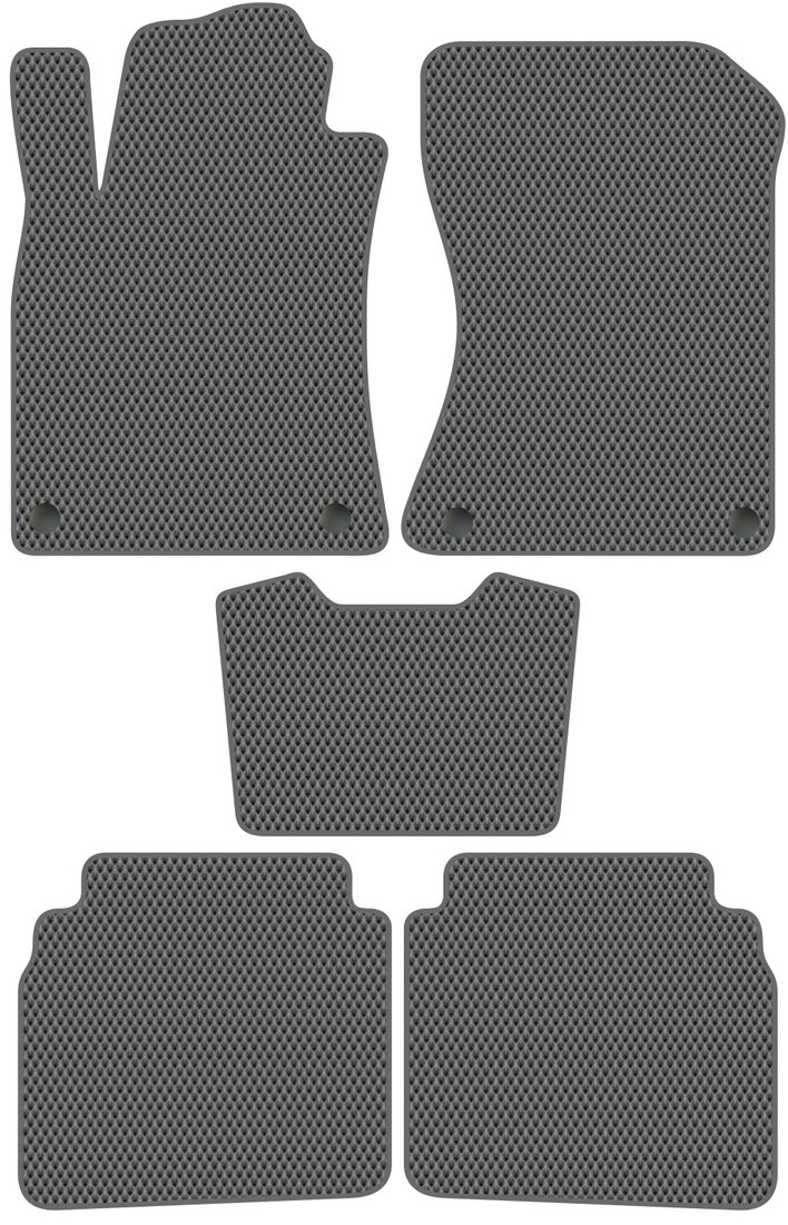 

Комплект ковриков для авто Alicosta Nissan ALTIMA VI (седан / L34) 2018 - Н.В. (серый, ромб)