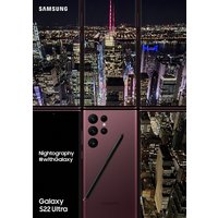 Телефон Samsung Galaxy S22 Ultra 5G SM-S908B/DS 8GB/128GB (бургунди)