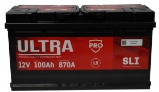 

Автомобильный аккумулятор Ultra PRO R+ 870A (100 А·ч)