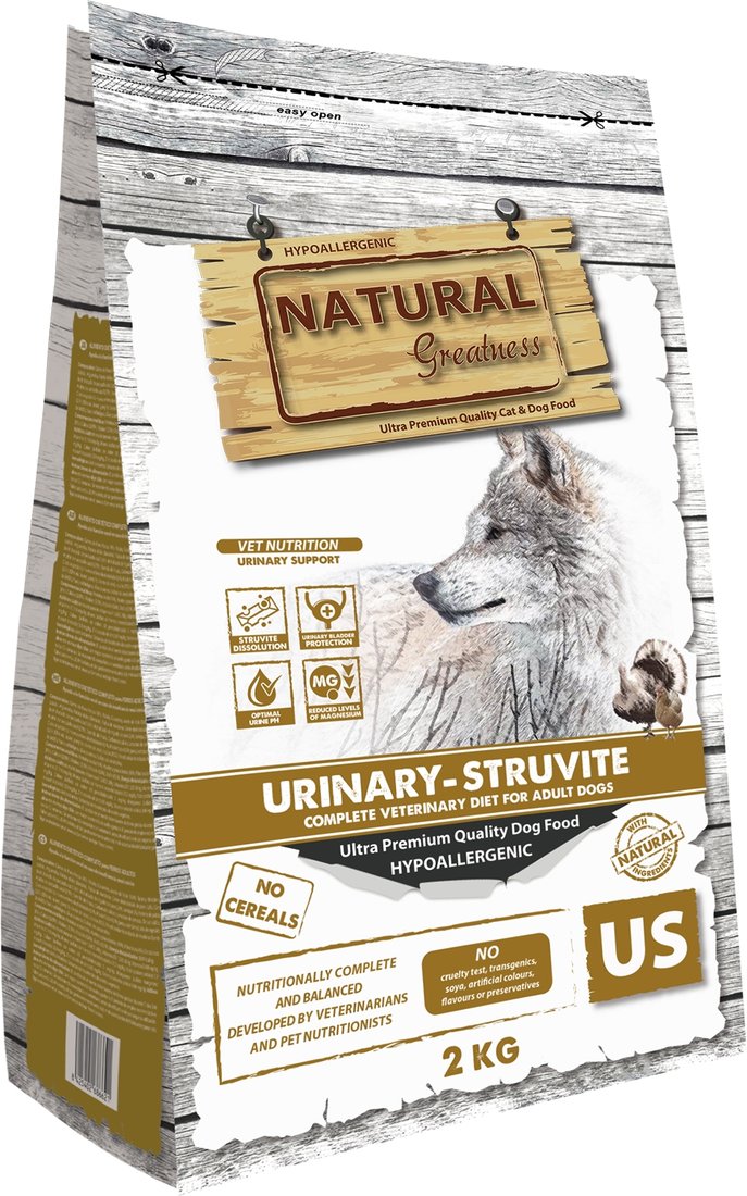 

Сухой корм для собак Natural Greatness Urinary-Struvite 2 кг