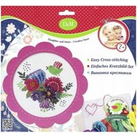 Набор для вышивания Делай с мамой Цветы и птицы