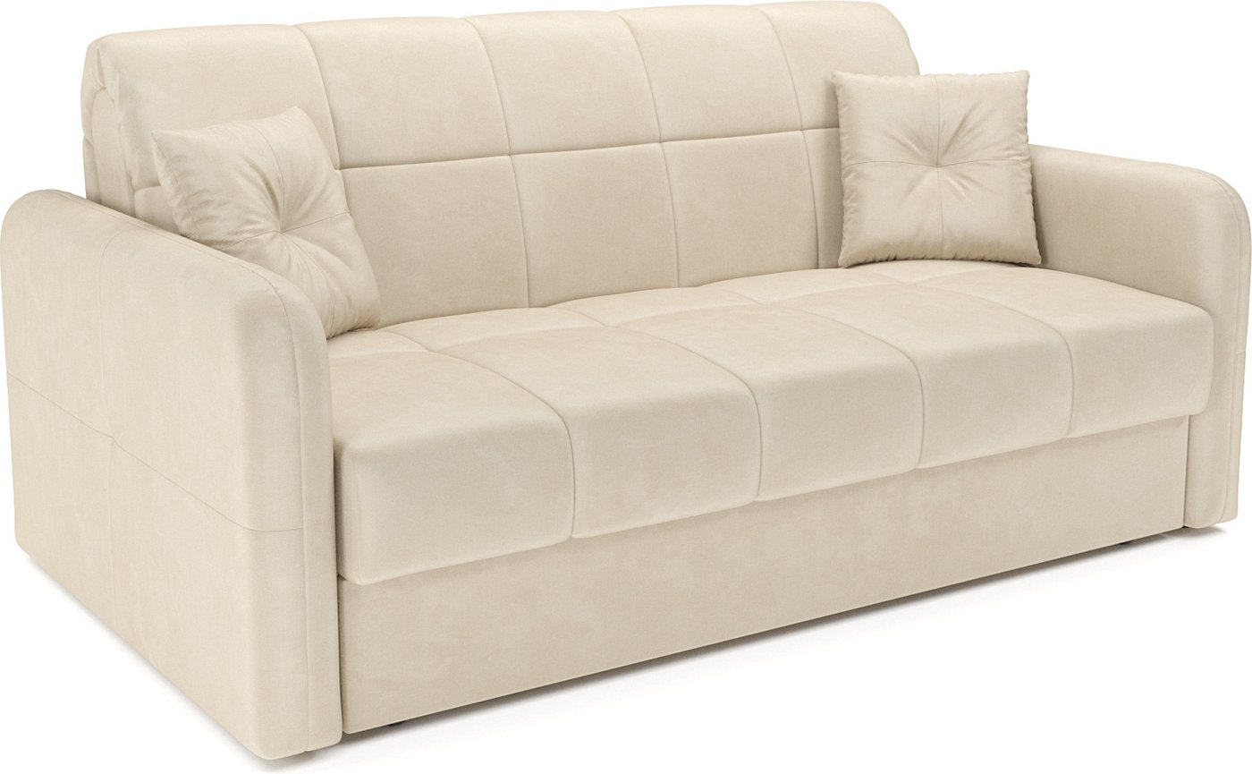 

Диван Мебель-АРС Аккордеон Свег ППУ 155x200 (бархат бежевый Star Velvet 6 Light Beige)