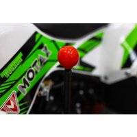 Квадроцикл Motax Gekkon 90 (черный/белый/зеленый)